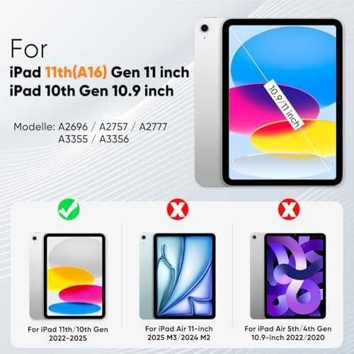 Нов Удароустойчив калъф за iPad 10-то поколение 10.9" с пълна защита таблет Айпад