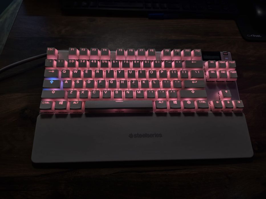 Tastatura Gaming Mecanica SteelSeries Apex 7 TKL Ghost Edition (Alba)