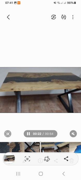 стол из эпоксидной смолы