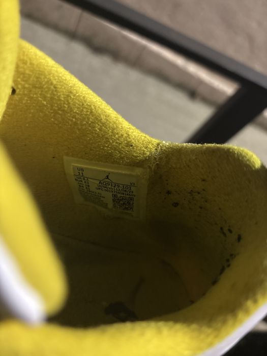 adidas ken carson (ghinea) jordan 4 original yellow sulphur