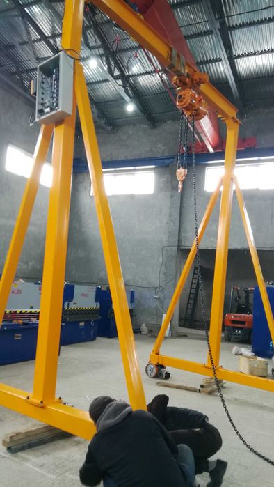 кран телфер 5т самоходный с дистанционним управлениям