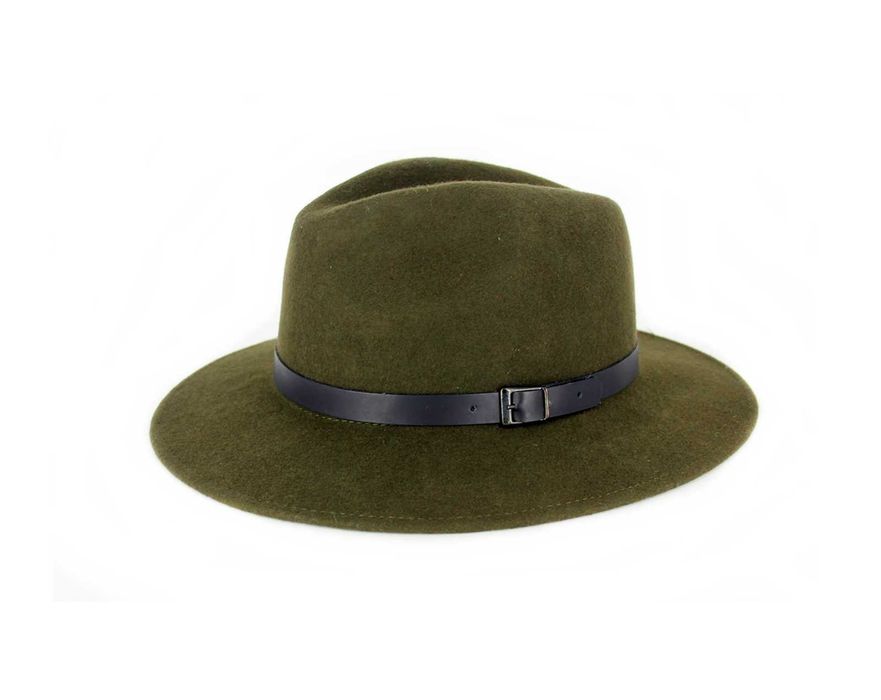 Palarie Lana Barbat "Celebrity" neagra, maron, verde