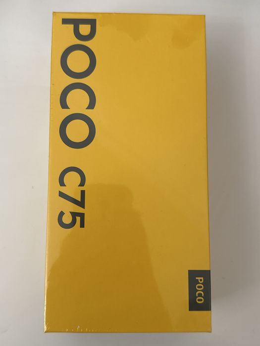POCO C75 золотого цвета новый!