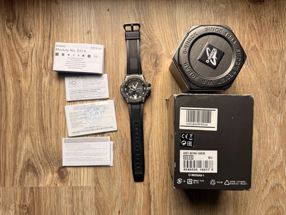 Casio G-shock GST-B100-1AER Solar