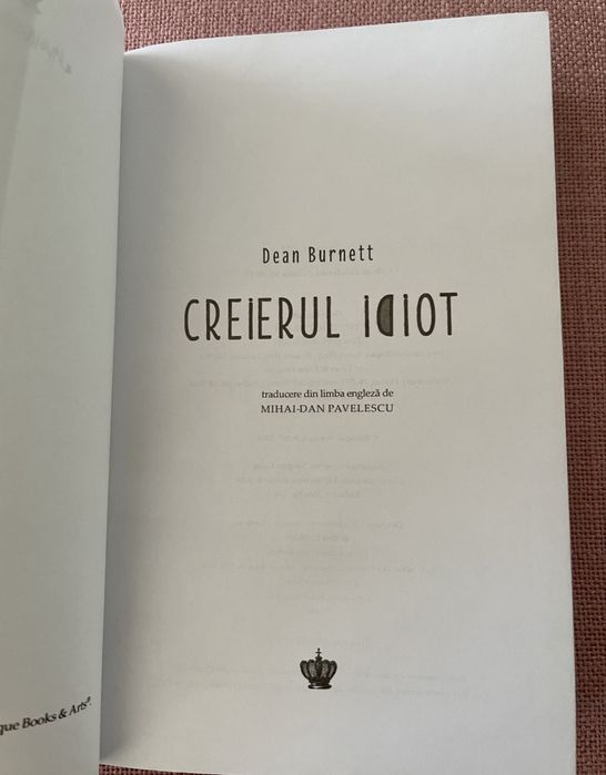 Creierul Idiot, Dean Burnett