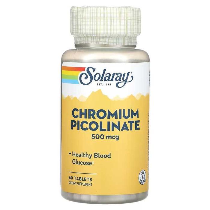 Solaray Chromium Picolinate Пиколинат хрома xrom pikolinat хром
