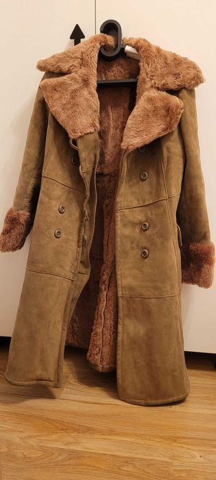 Cojoc alendelon piele si blana naturala nou