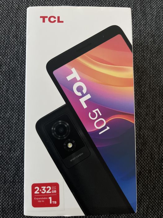 Telefon nou, sigilat, TCL 501, display 6” Octacore 3000 mah 5 MP + 2 MP