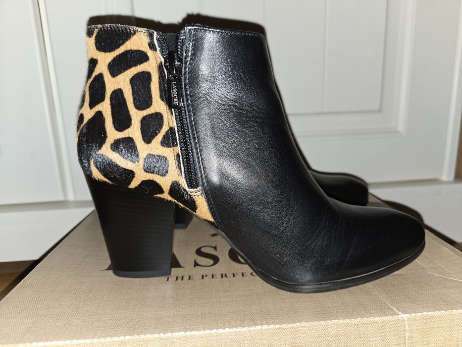 Botine / ghete Lasocki, ca noi, piele, 37