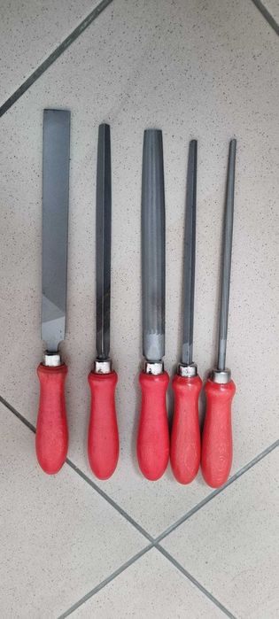 Set 5 pile pentru metal, pile metalice 150 mm