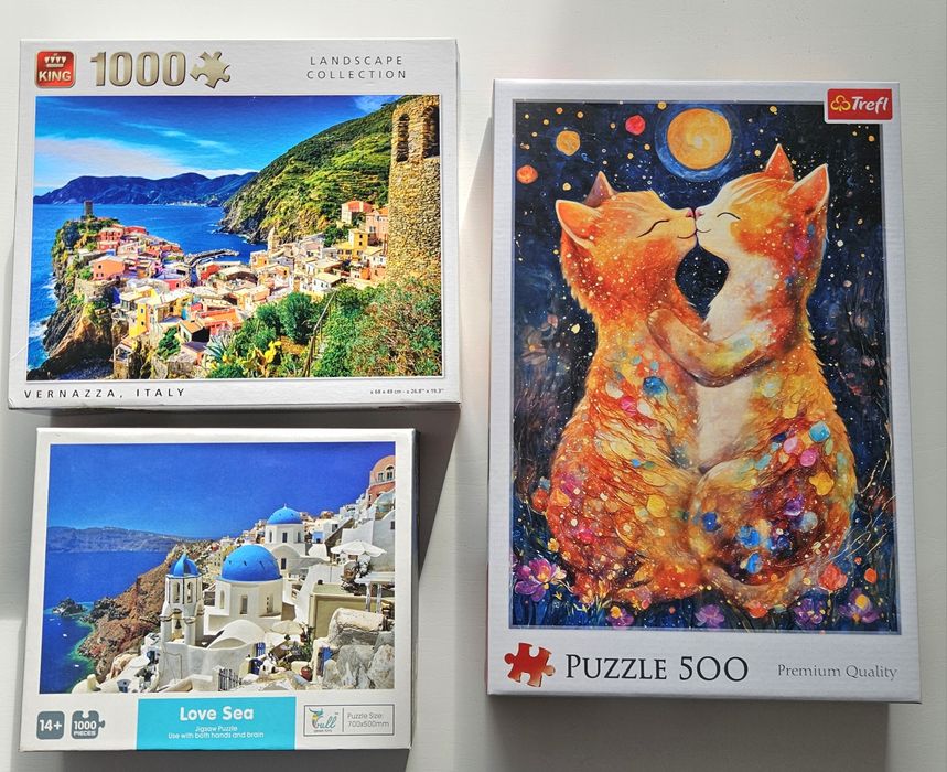 Пъзели 500-1000 части