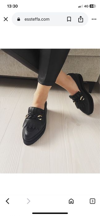 Vand pantofi piele de la Esstefana