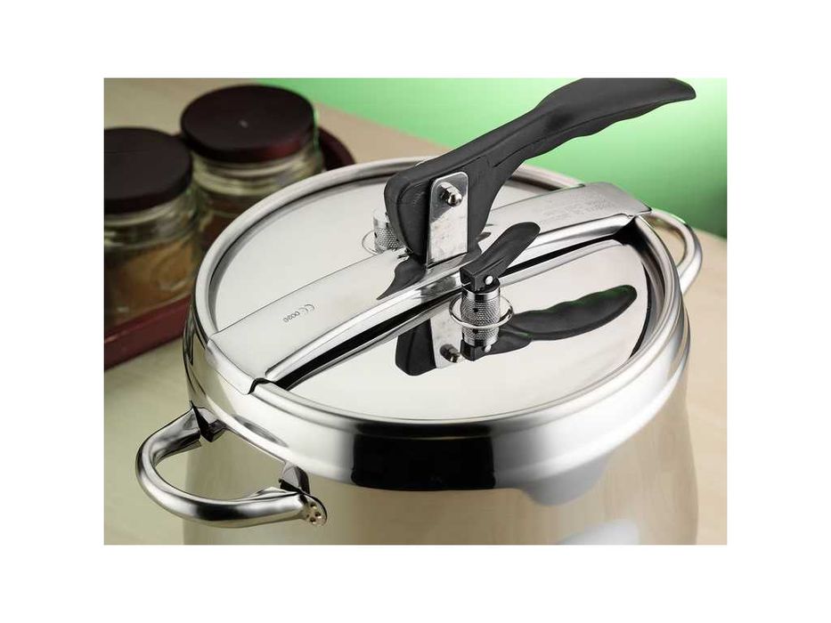 НОВА! Home Perfect тенджера под налягане за готвене 9л inox Турция