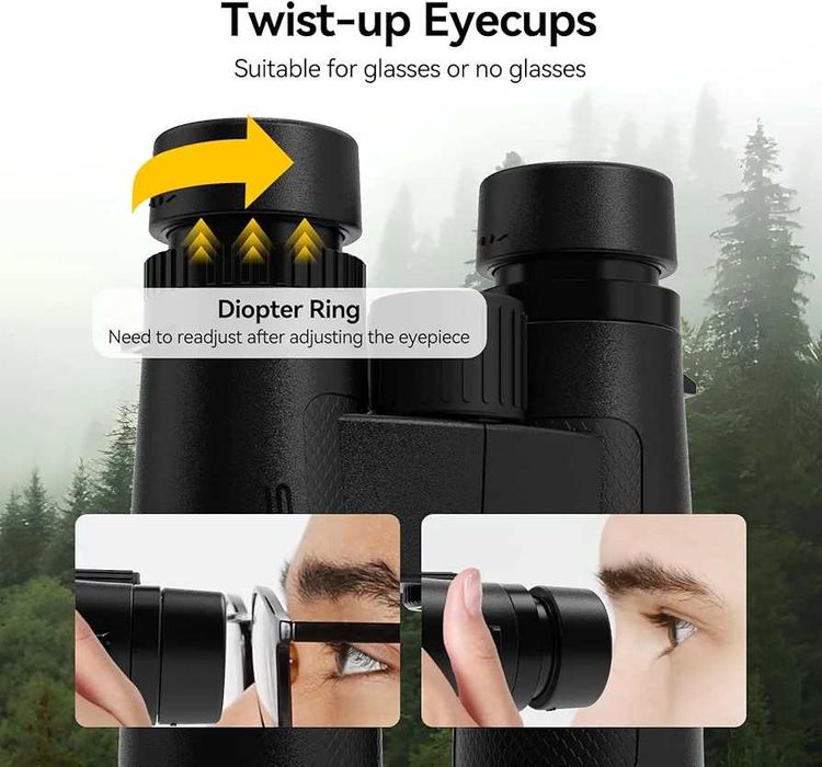 Binoclu 8x42 ED Glass