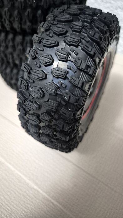 2 x Set roti crawler/overlander Absima Wolf 1:10, originale 116/42 mm hex 12 ca NOI