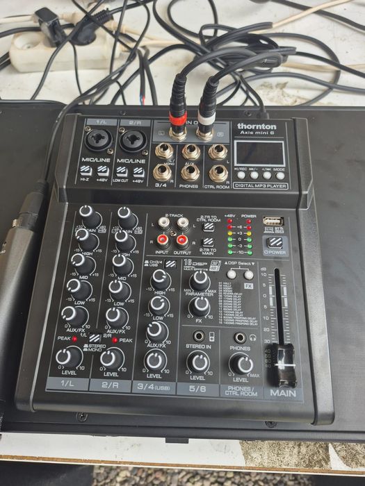 Set Statie + Boxe + Mixer (si microfon)