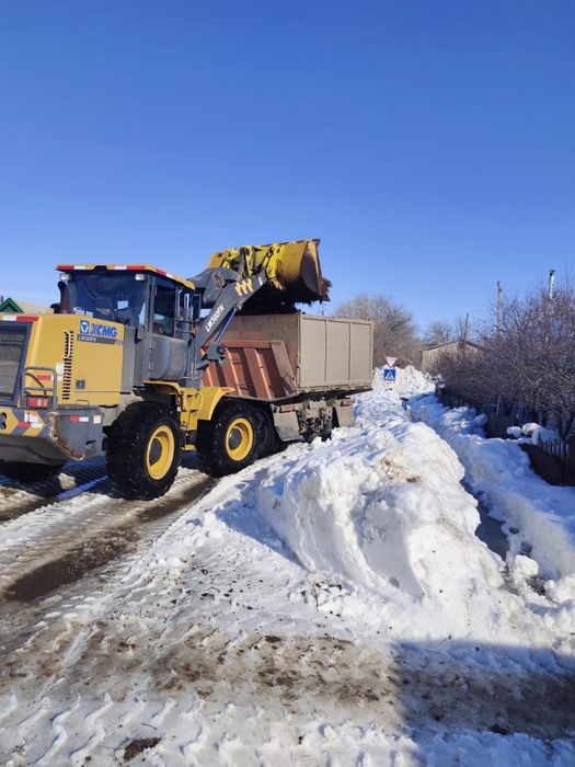 Щебень Балласт песок. Услуги погрузчика