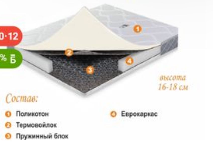 ортопедический матрас 200*200