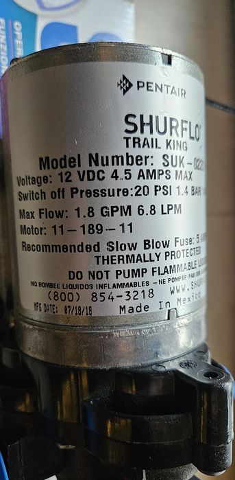 Водна помпа SHURflo trail  king 7