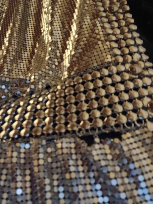 rochie Rabanne H&M, metal-mesh, M