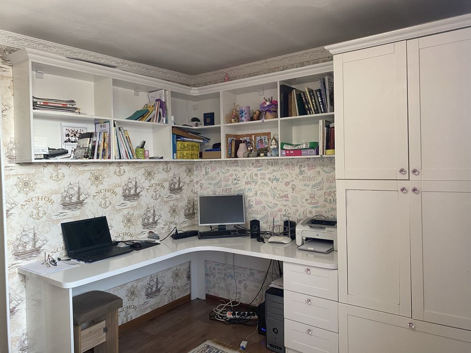 Полный мебель детской комнаты для девочки