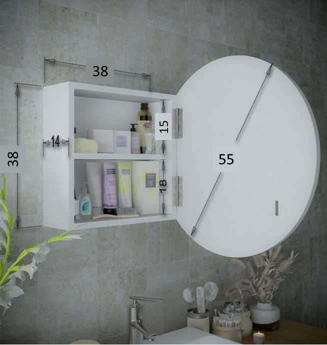 Зеркало-шкаф в ванную (Турция)