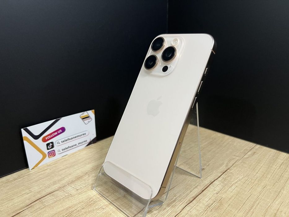 Iphone 16 Pro 128Gb Desert Titanium Second-Hand Bun 3 ani garanție, Te