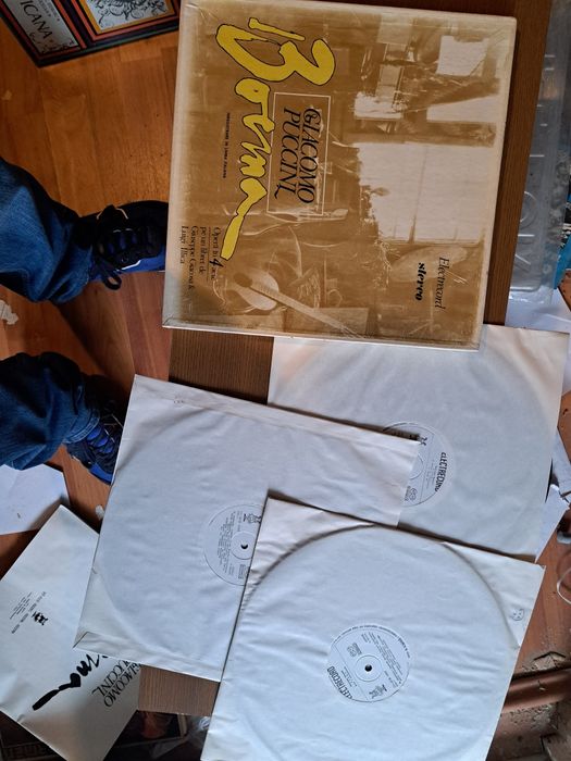 Muzica de colectie, box-uri discuri vinil. 20 lei