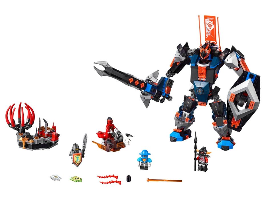 CAUT set LEGO Nexo Knights 70326 The Black Knight Mech