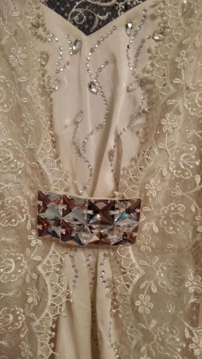 Платье вечернее с накидкой