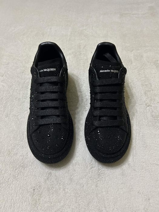 Alexander McQueen Full Crystale Negru marimea 42/43