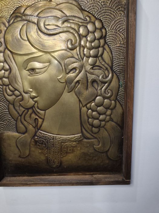 Художествено пано от месинг – СССР, 80-те години