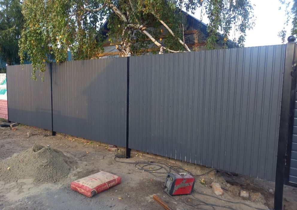 Навес ворота заборы