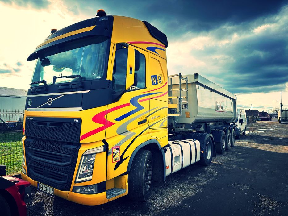 Ansablu Basculabil Volvo FH500 + Schmitz 2020