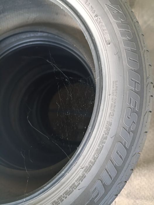 Două anvelope de vara 255 45 19 Bridgestone Dueler H P Sport 2018