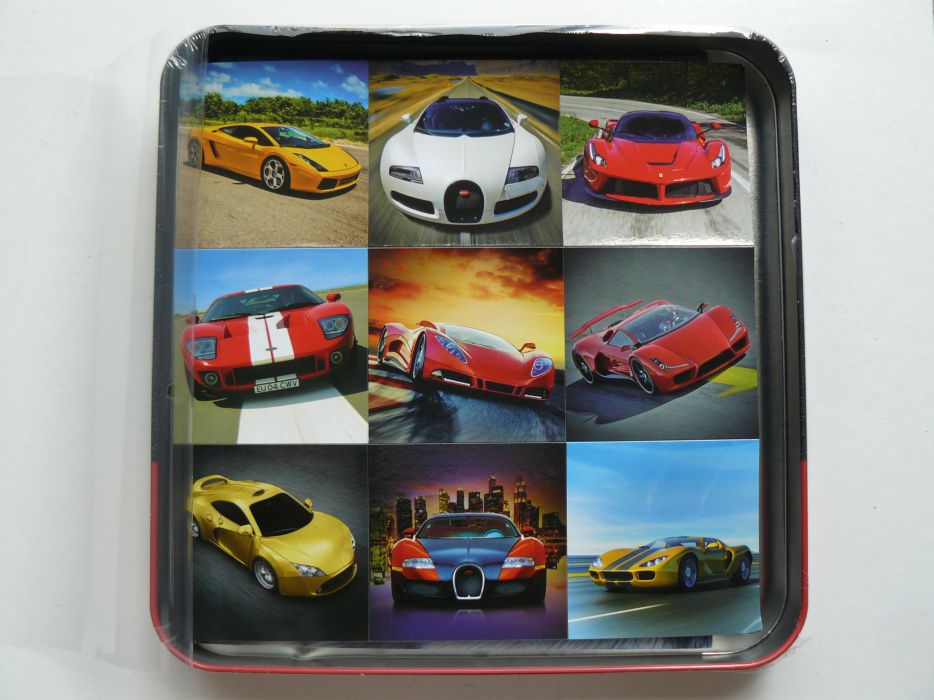 FAST CARS Un Set Cutie Special Pt Iubitori De Masini Sport Nou Magnet