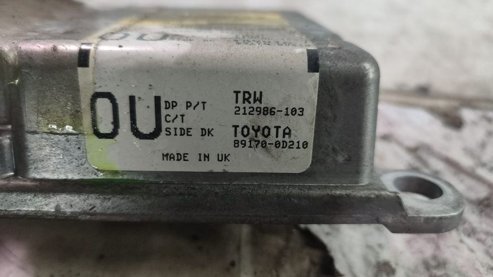 Calculator airbag 89170-0d210 Toyota Yaris XP9 [2005 - 2009]