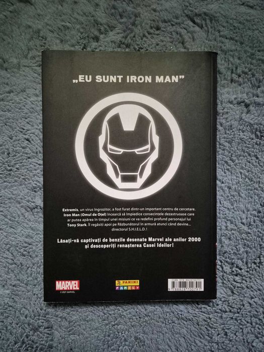 Cartea Iron Man. Marvel, Colectia Renasterea, Benzi desenate, Vol 6
