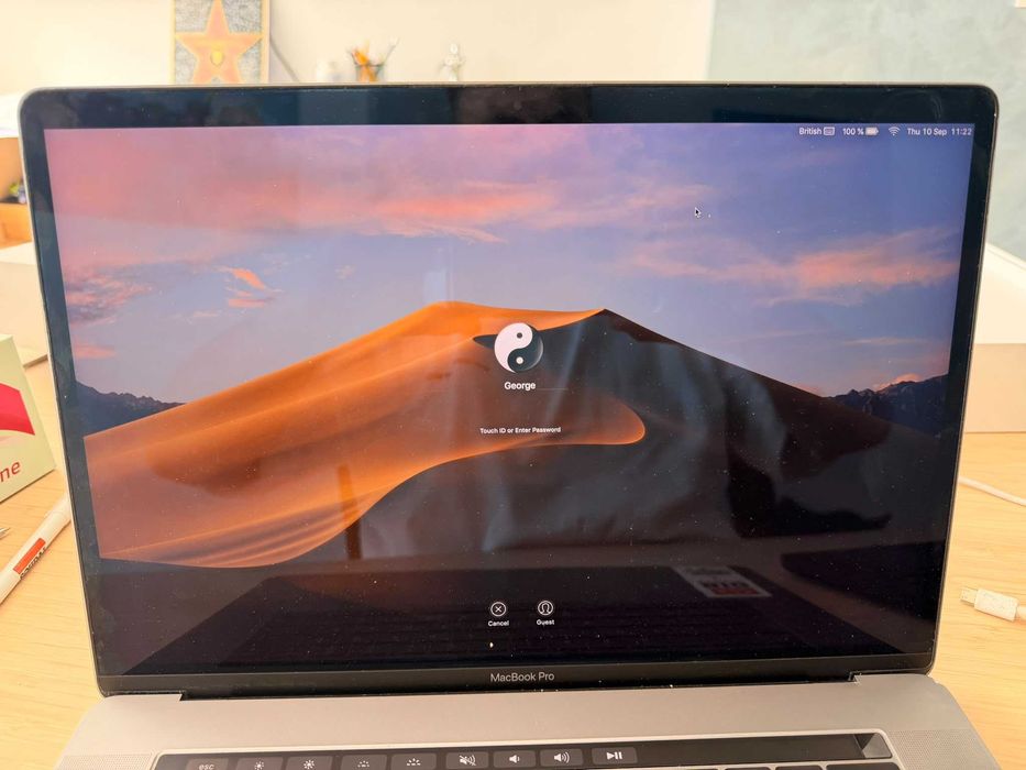 MacBook Pro 15” 2019