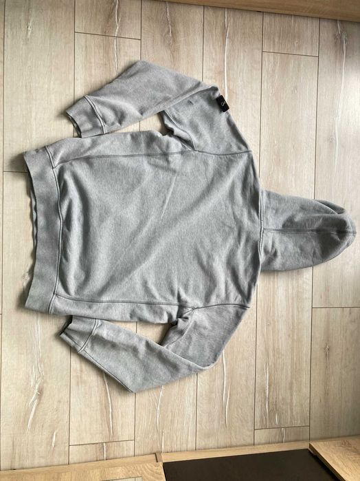 Оригинален Stone Island мъжки сив суитчър суичър размер XL