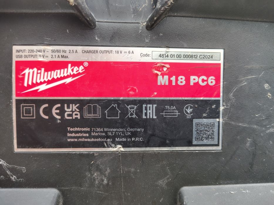 Incarcator rapid milwaukee pc6. Are 6 posturi !