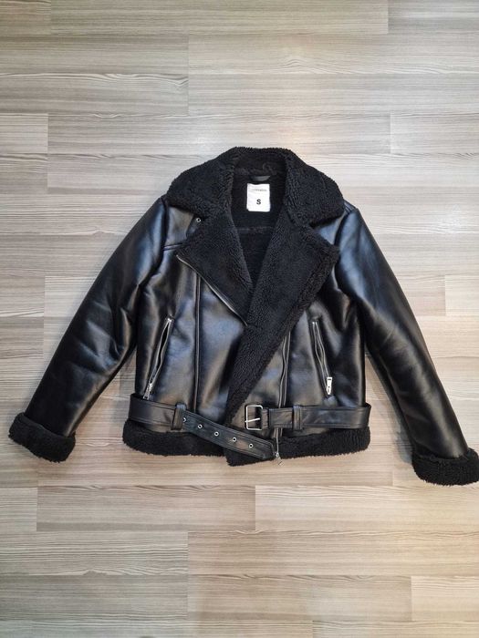 Geaca imitatie piele ca noua Terranova marimea S