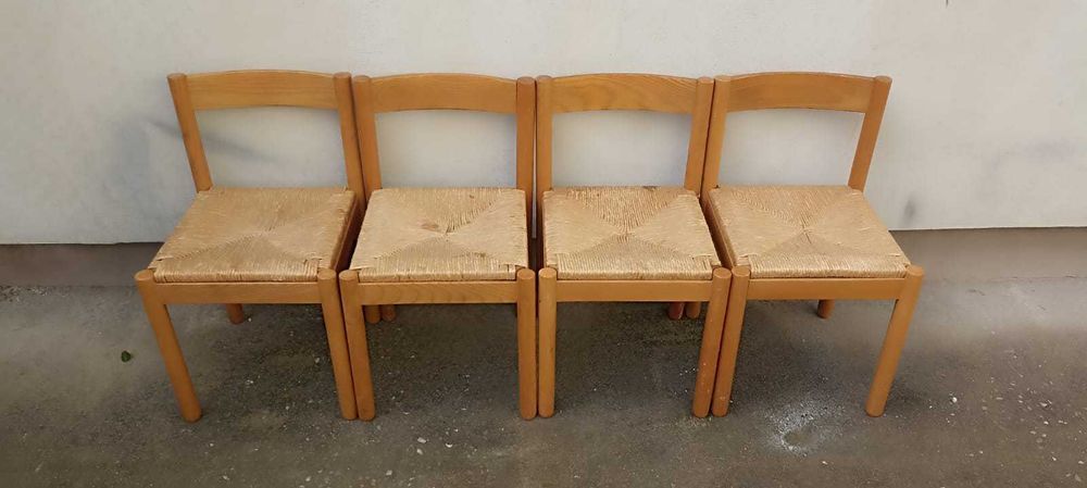 vand set 4 scaune din lemn IKEA