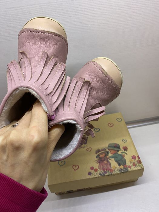 Ponki ортопедични детски боти естествена кожа