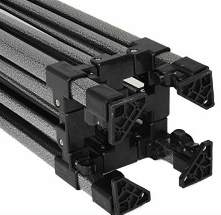 Cort pavilion gradina tip acordeon camping targuri pliabil 3×3 + acope