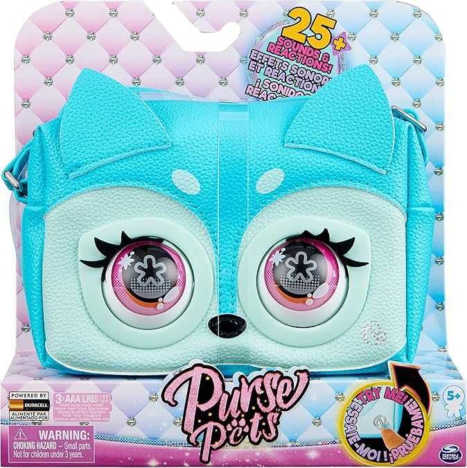 Purse Pets Fierce Fox cумочка с глазками, Америка