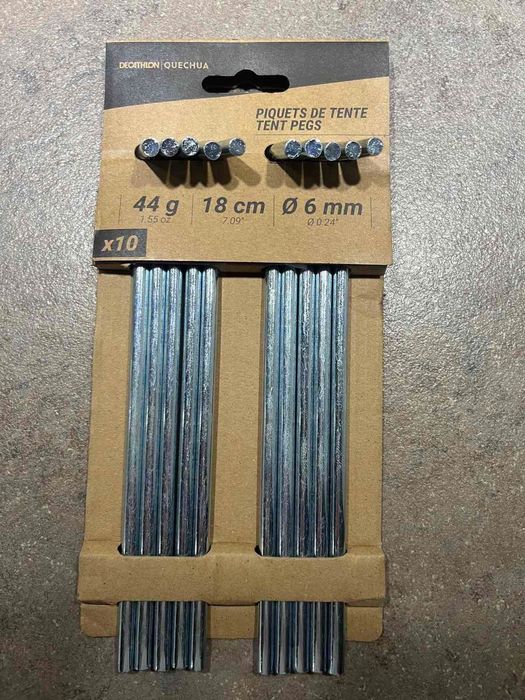 Метални колчета 10 бр Decathlon