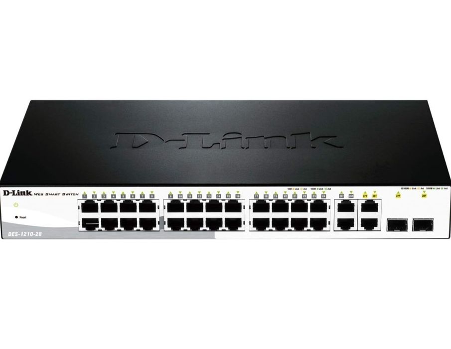 Суич, switch D-LINK DES-1210-28 Web Smart