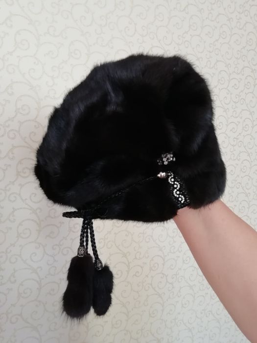 Продам шапку норковую