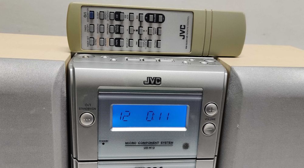 JVC UXH 10 amplificator CD deck boxe combina telecomand